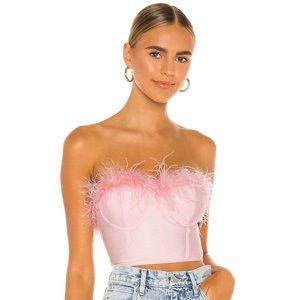 Superdown feather top